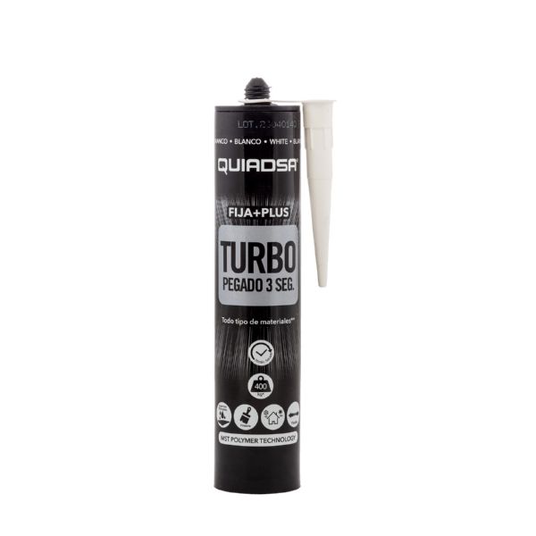 ADHESIVO FIJA + PLUS TURBO BLANCO QUIADSA