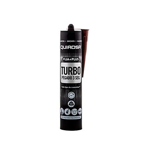 ADHESIVO FIJA + PLUS TURBO MARRON QUIADSA