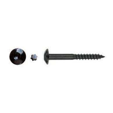 TORNILLO INVIOLABLE 7X50 NEGRO UNIDAD